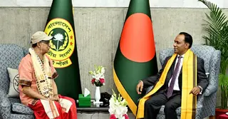 ডেপুটি স্পীকারের সঙ্গে ব্রাহ্মণ পুরোহিত সম্প্রদায়ের সাক্ষাৎ